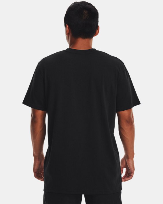 男士UA Endorsed Heavyweight短袖T恤, Black, pdpMainDesktop image number 1